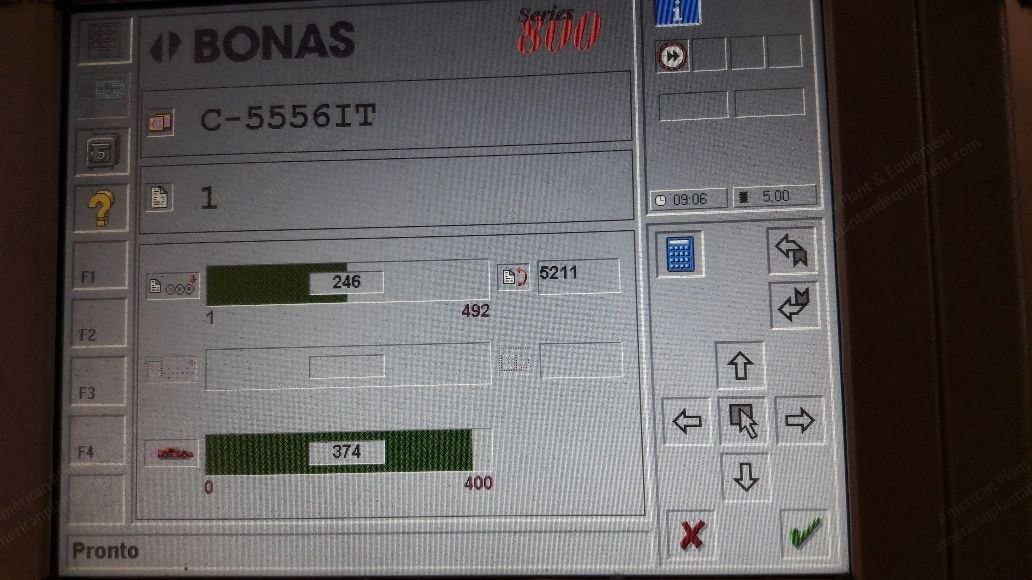 Bonas, ZJ, 2015, 2688 Hooks, Series 800 Controller