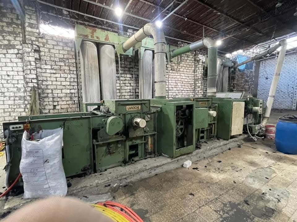 Laroche, Junior 800 + Junior 1000, 1992 to 2003, 4 Drums, 800 to 1000mm Diameter, Capacity +500 kg/hour