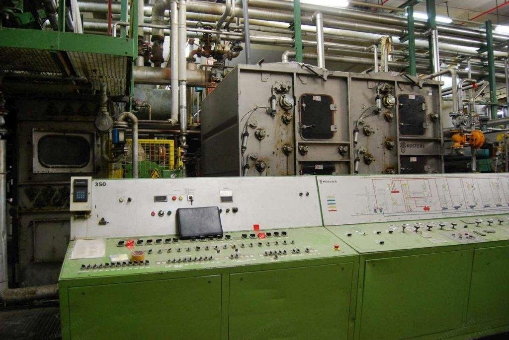 Kusters, Padsteam, 1981, 1800mm Working Width, 6 Chambers, 32-Cylinder Wumag Dryer