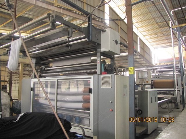 Bianco, Open Width Compacting Machine, 2012, 2400mm, Pin Chain Feed, Weft Straightener