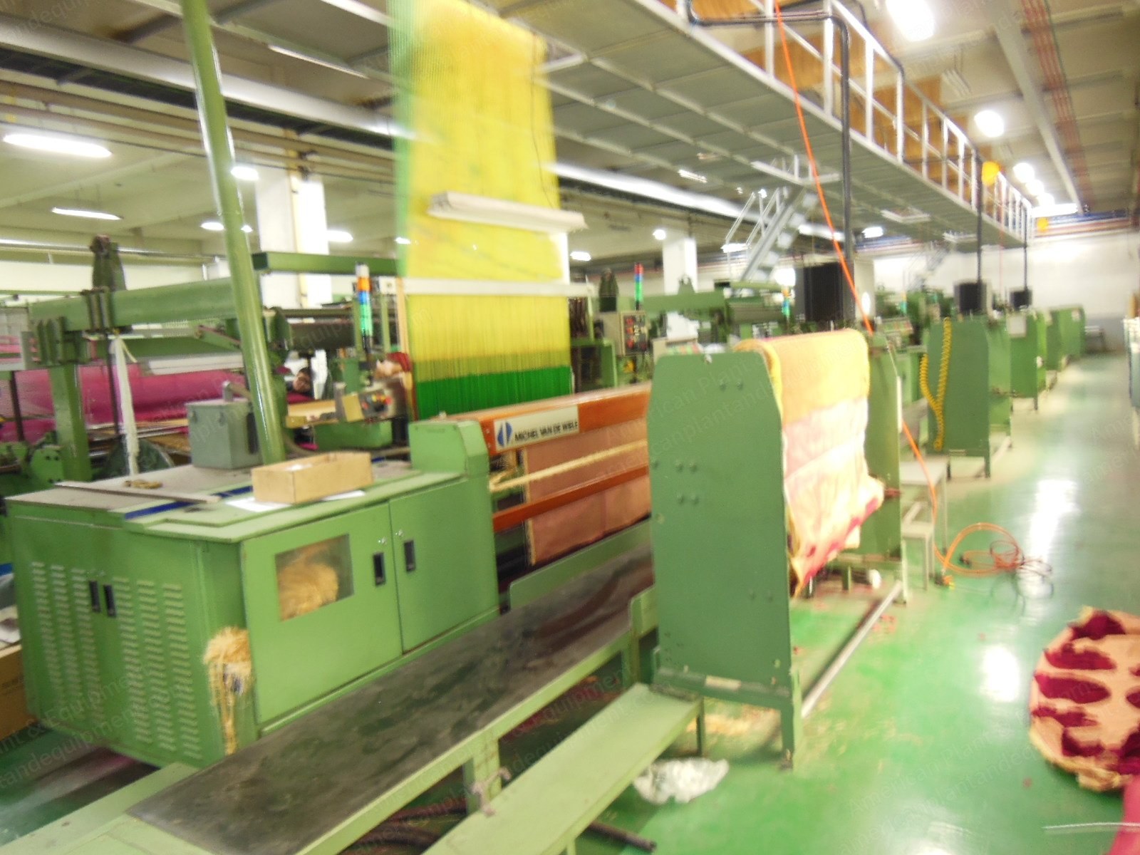 Van De Wiele, VMM32, 1996, Jacquard Velvet Loom, Width 1750mm, 3072 Hooks, 2 Colors