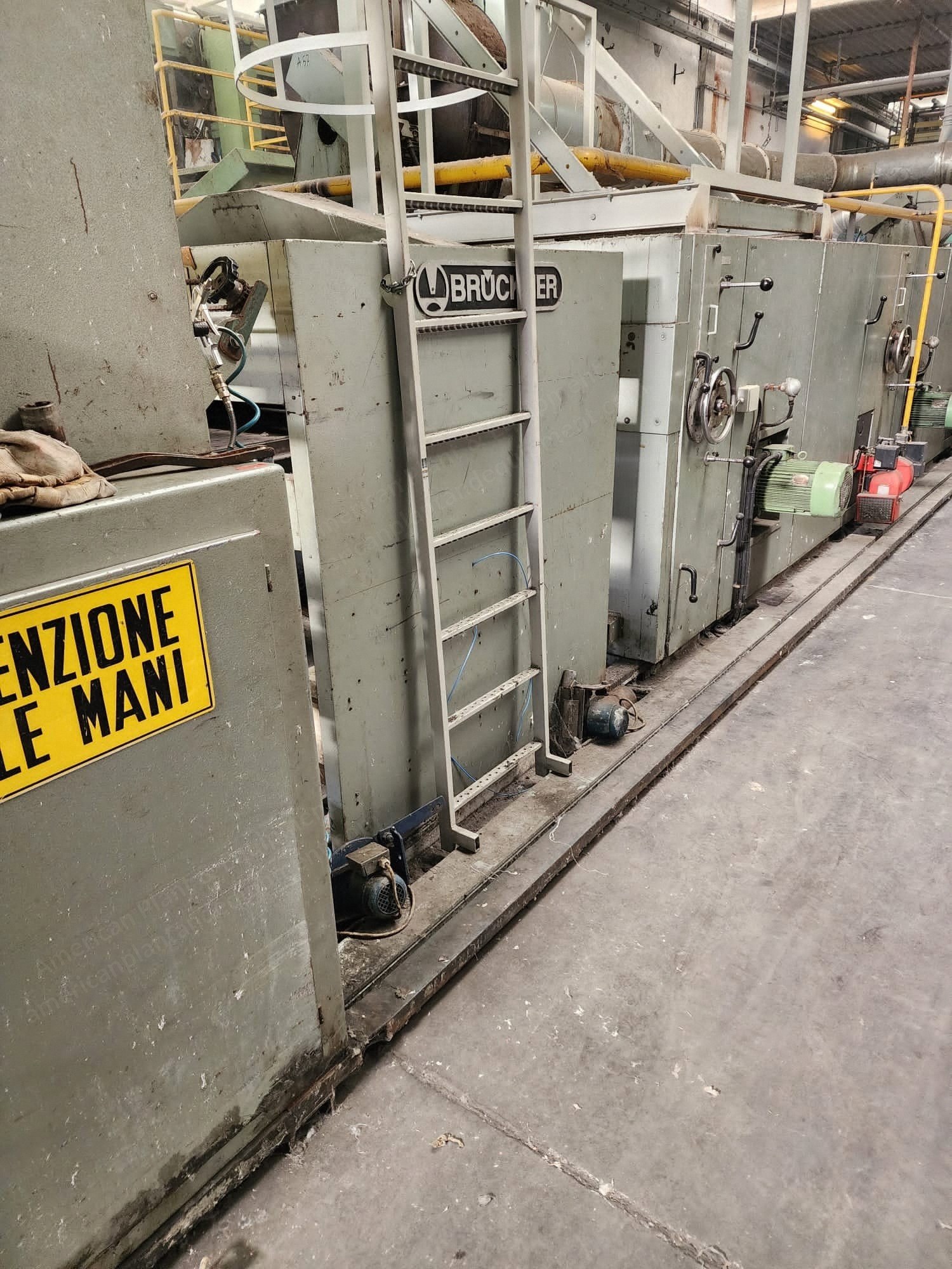 Bruckner, 1990, 3400mm Width, 7 Chambers, Gas Heated, Mahlo Weft Straightener