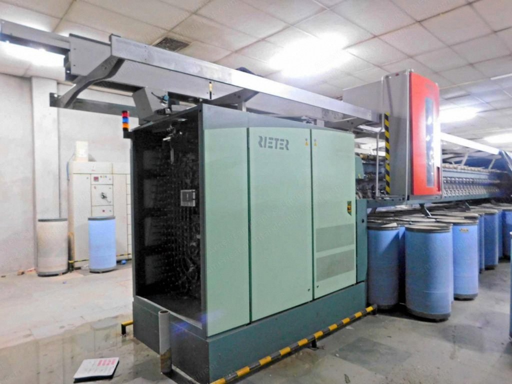 Rieter, R60, 2011, 400 Rotors, 4 Piecer Carriages, 33mm Rotor Diameter, Cotton