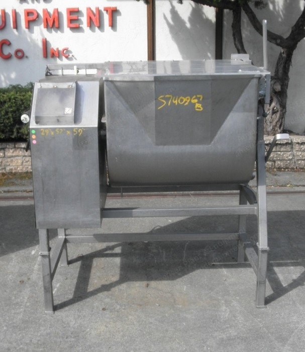 Daniels Food Equipment, DMX 500, 15 CF Capacity, Stainless Steel Paddle Mixer, 5 HP, Tilt