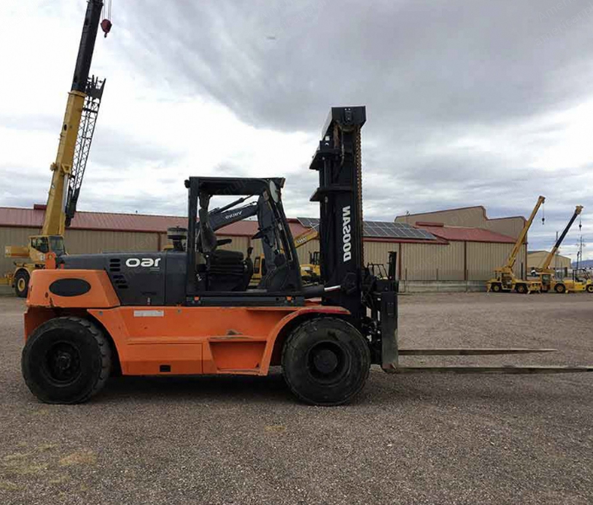 Doosan, D160S-5, 2008, 36,000 lbs Capacity, Diesel, 157" Max Lift
