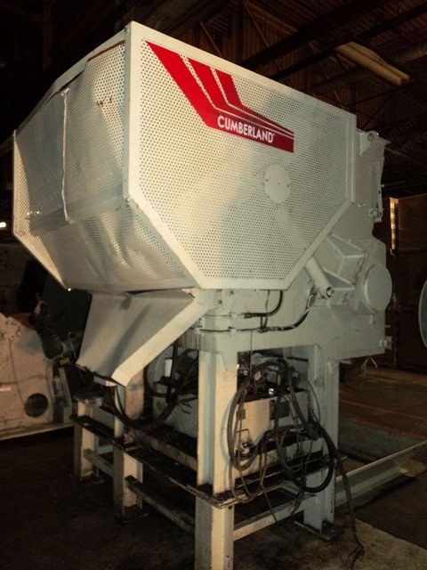 Cumberland, ESS1200, 2011, Single Shaft Shredder, 75 HP Motor, 45x16 inch Rotor