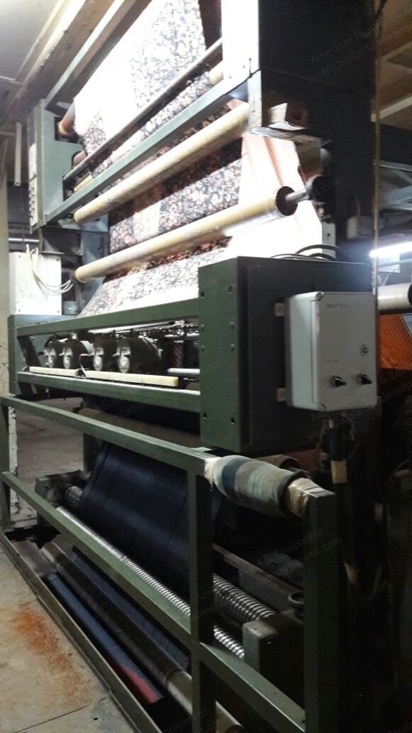 Textima Stenter, 1992, 2000mm, 6 Chambers, Oil Heated, Vertical Chain