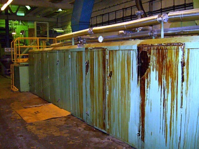 Plantex, Complete Extrusion Line, 180mm Extruder, 6 Positions, Neumag Crimper, Gualchierani 70-Ton Baling Press