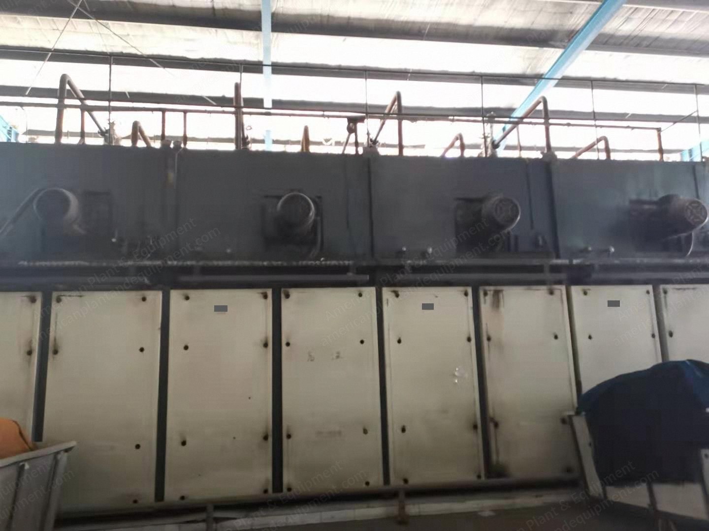 Strahm, Shrink Progress Machine, 2007, 2400mm Working Width, 4 Chambers, Oil Heated, Pin Chain