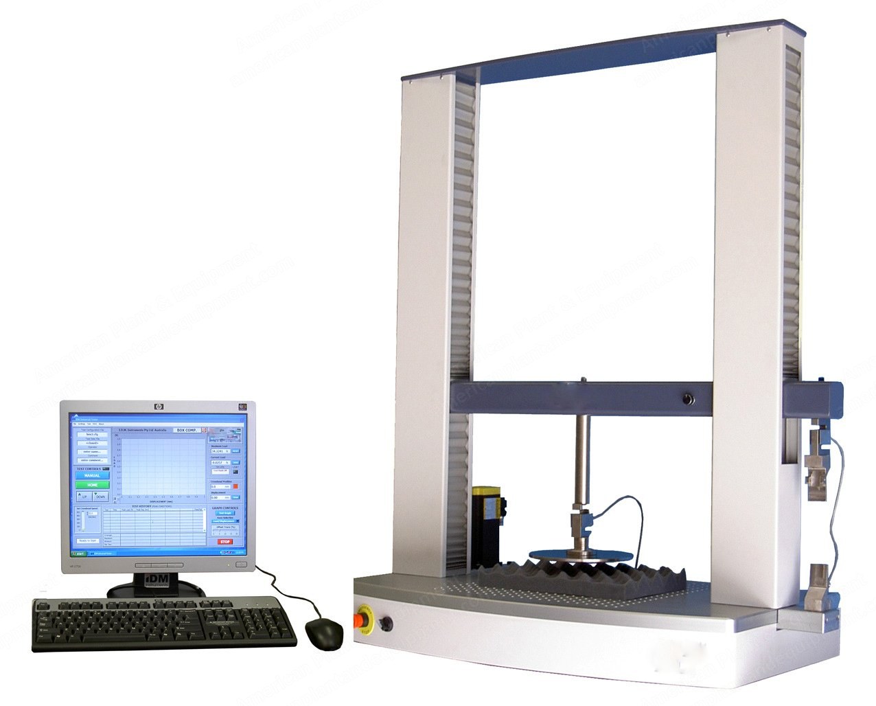 IDM Instruments, Universal Testing Machine, Dual Testing Compression and Tensile, Twin Column Bench-Mounted