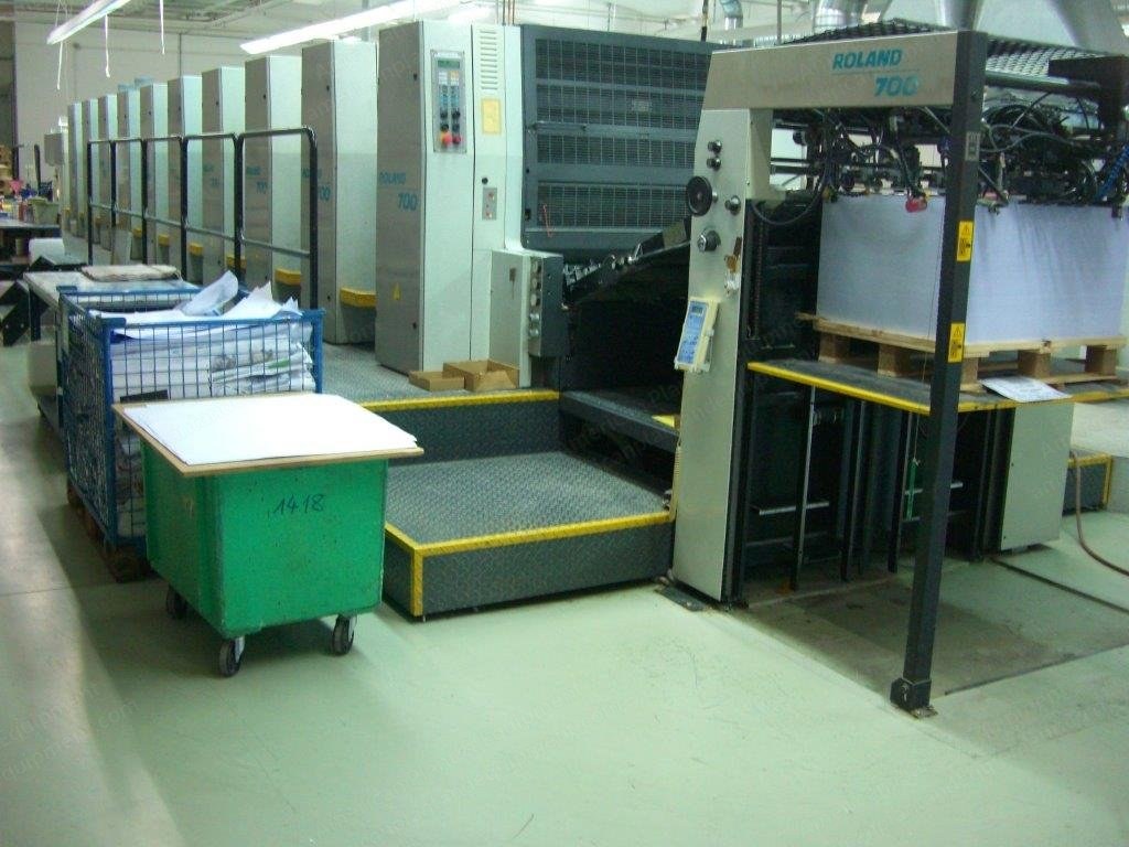 Roland, R 710, 1998, 10 Printing Units, 740x1040mm, 15000 S/H