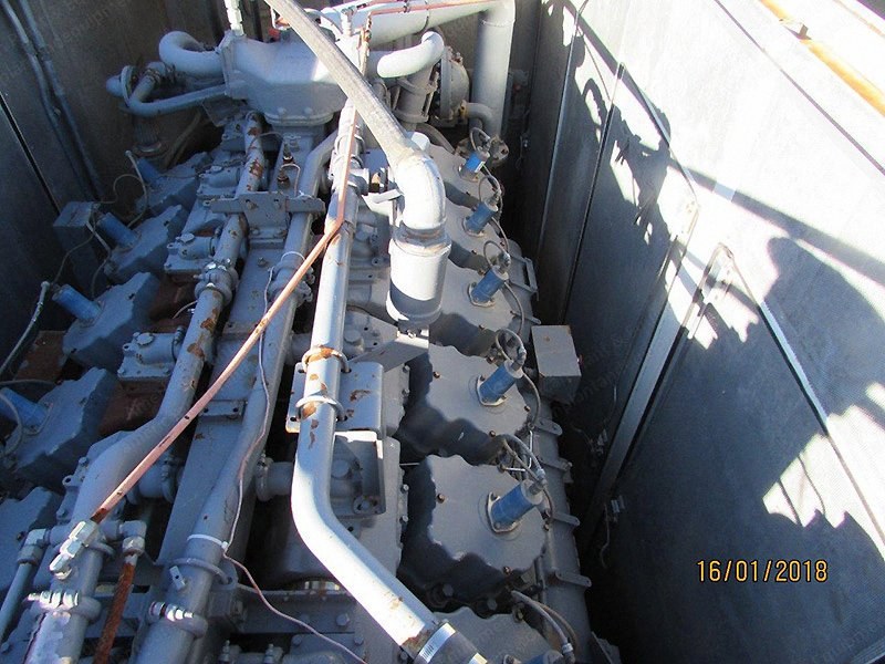 Waukesha, L5794GSI, 920 kW, Natural Gas Generator Set, 480V, 60 Hz
