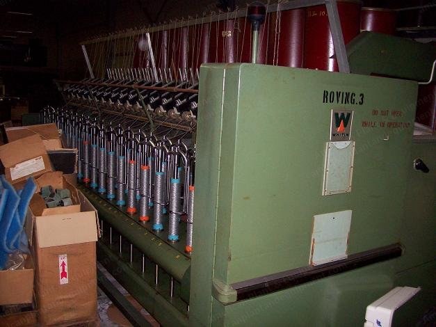 Sample Roving and Spinning Frames