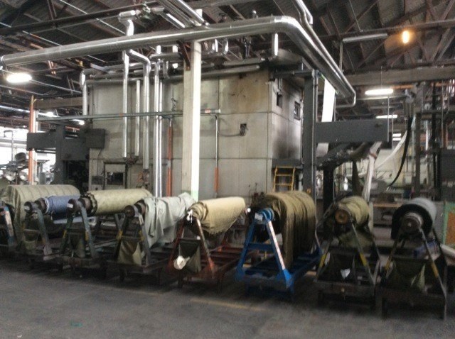 Stork, HS III, 1993, 1800mm Width, 150m Fabric Capacity, Oil or Steam Heated