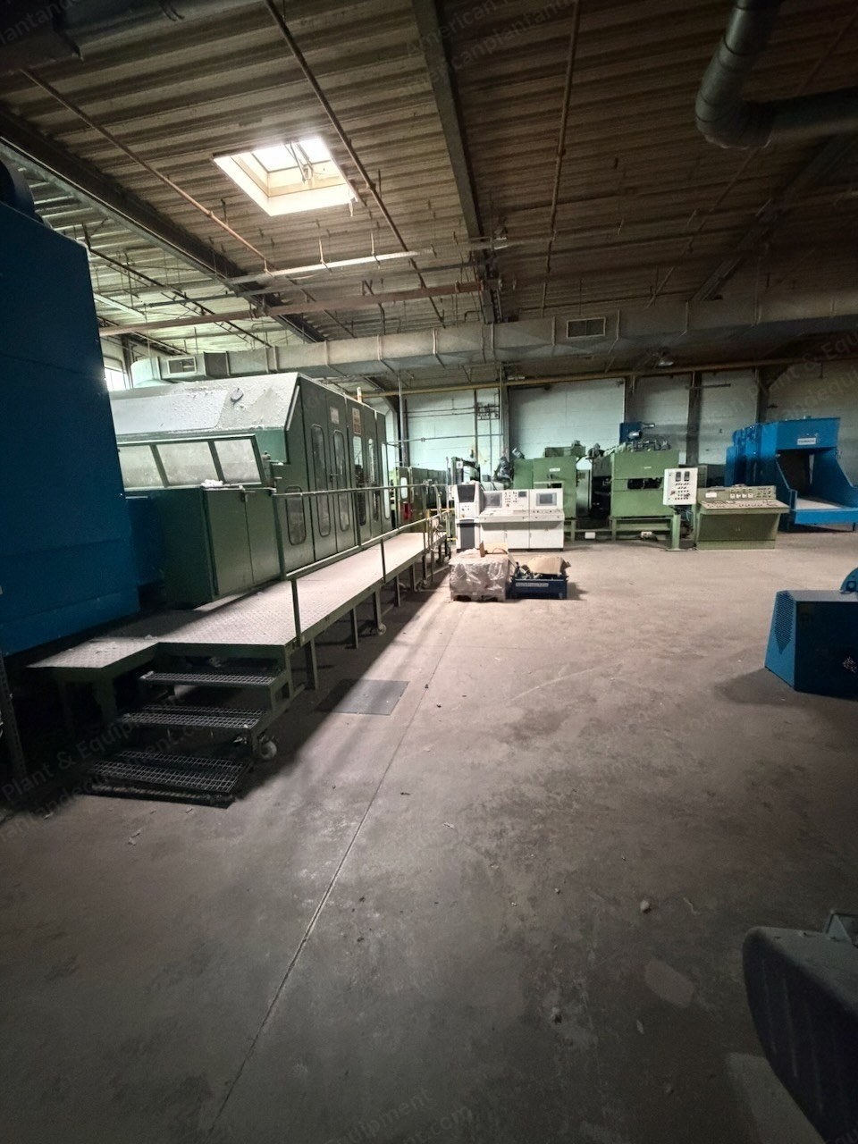 Hergeth/Autefa/Fehrer Needling Line, 3650mm Working Width, 1981 to 2012