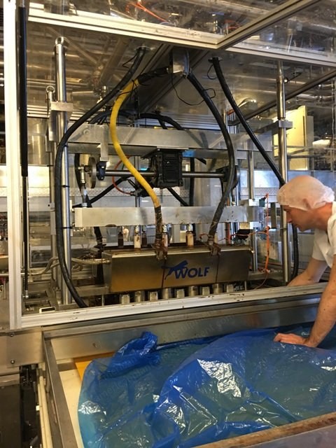 Wolf, Sollich, Truffle Production Line and Chocolate Enrober, 820mm Line Width, 49m Cooling Tunnel