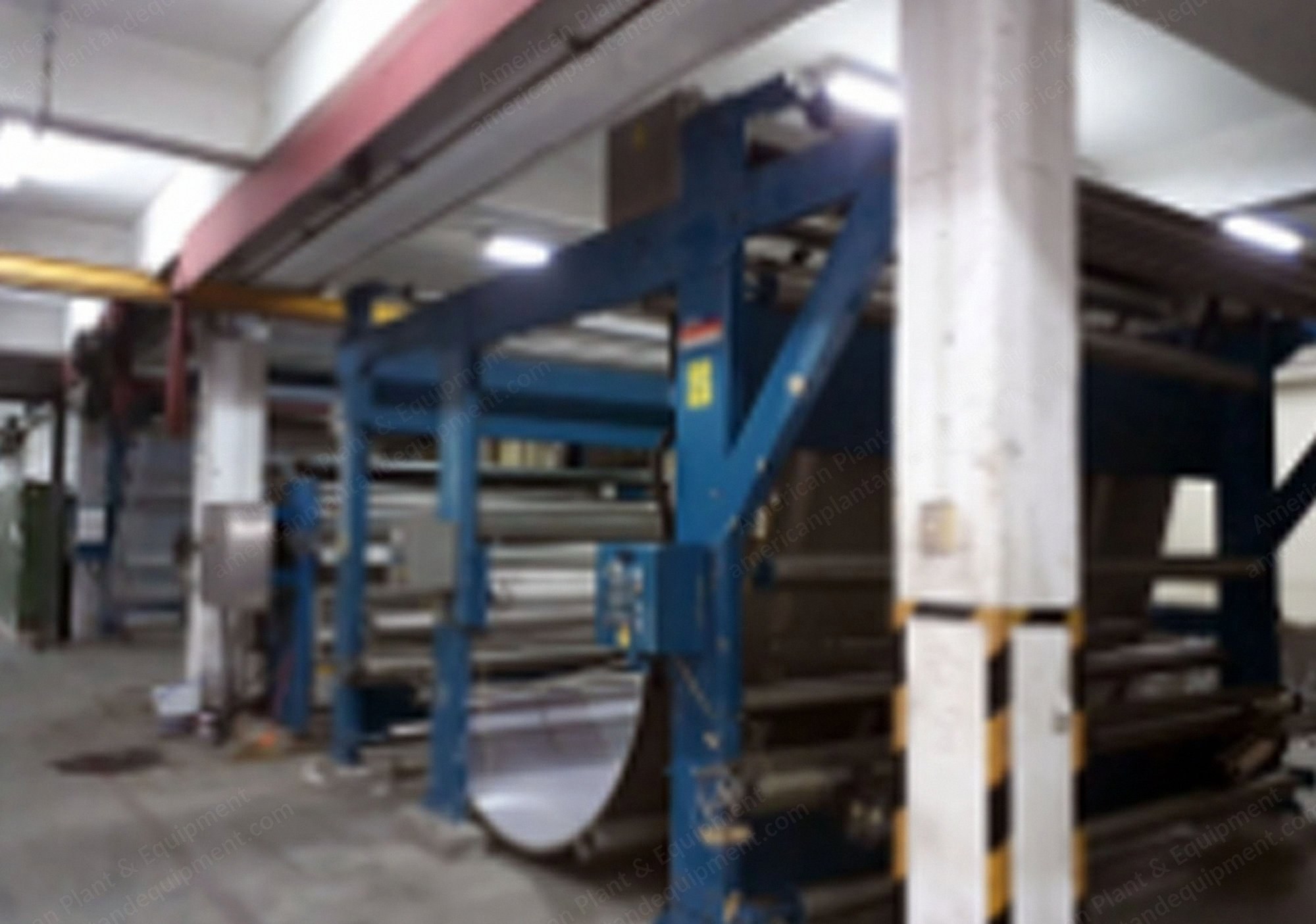 Benninger, Pad Dry Thermosol, 2003, 3200mm Fabric Width, 3400mm Roller Width, 30-150 m/min