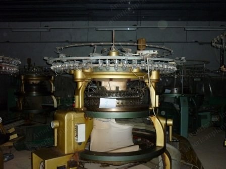 Pilotelli, JVCE 2, 1998, 34" Diameter, 20 Gauge, 102 Feeds, Single Jersey Circular Knitting Machine