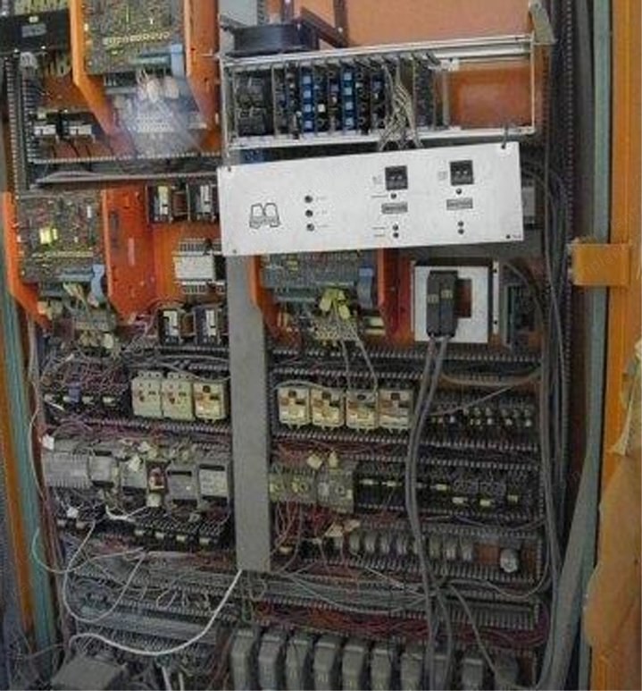 Monforts, Sanforiser, 1995, 2400mm Width, Mahlo Weft Straightener, 10m Clip Tenter