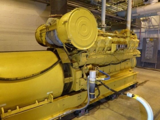 Caterpillar, 3516, 1987, 1500 kW, 4160V, 60 Hz, 452 Hours