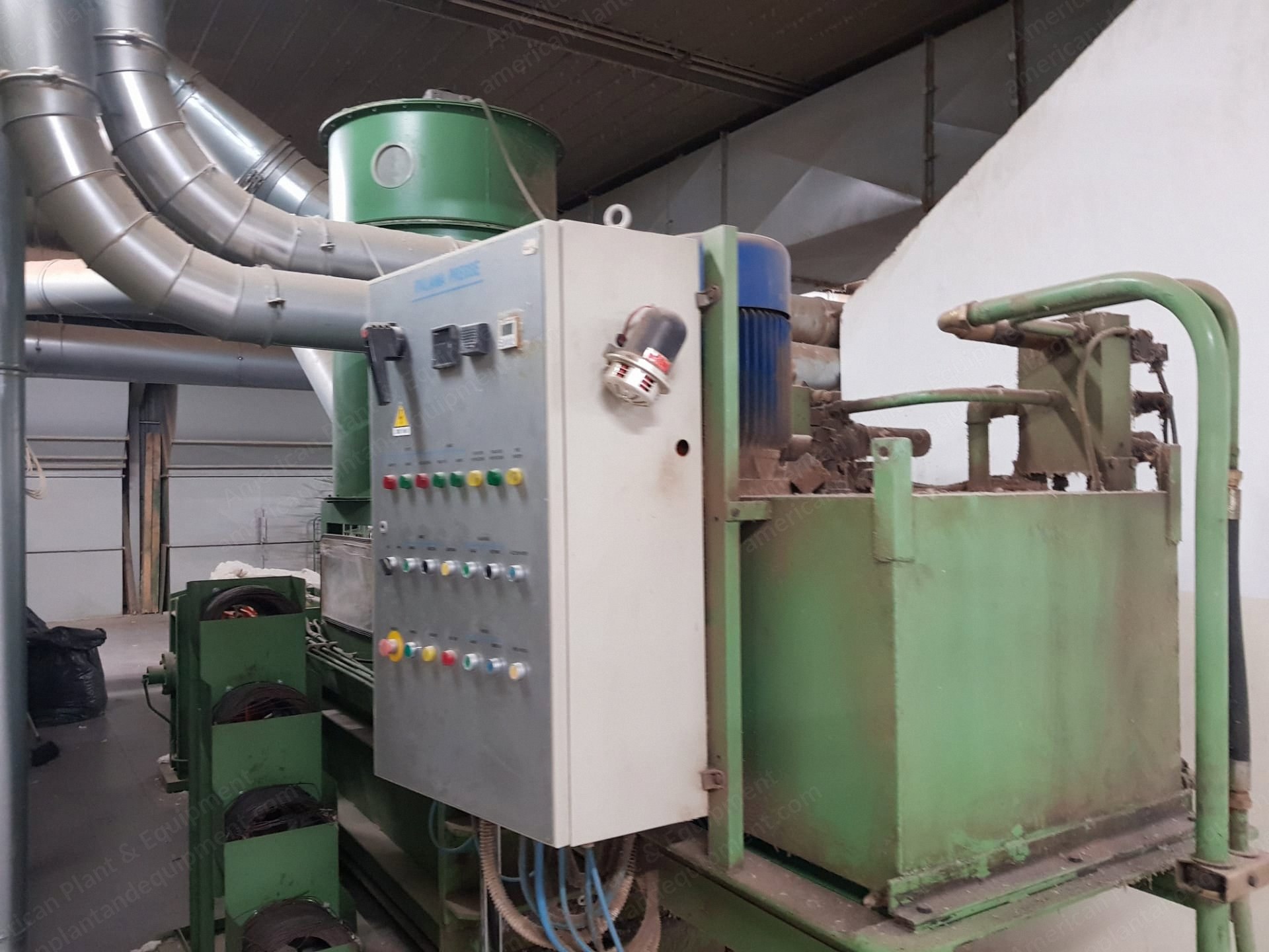 Italiana Presse, Horizontal Press, 1990, 20 Ton, Automatic Tie, with Compactor