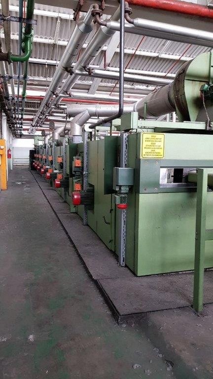 Bruckner, 1999, 3400mm Working Width, 8 Chambers, Pin and Clip Chain, Mahlo Weft Straightener