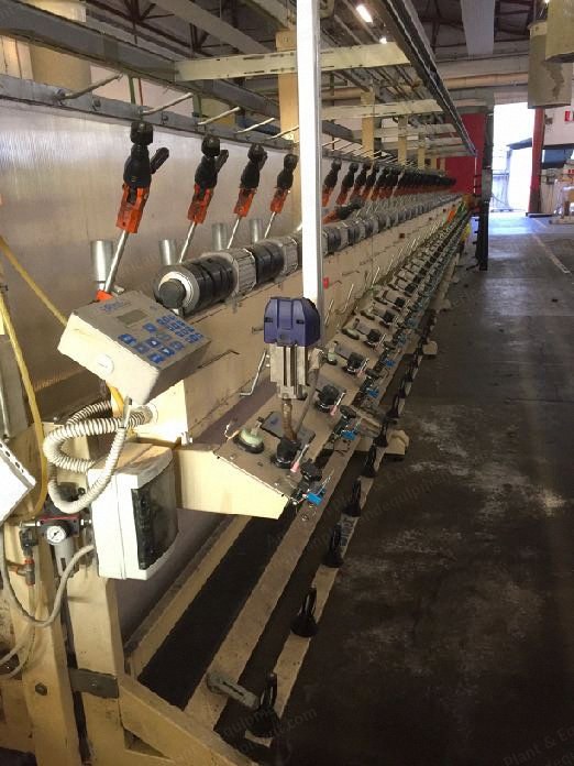 Simet Winder, 72 Heads, 2002, 6" Traverse, Meters Counter