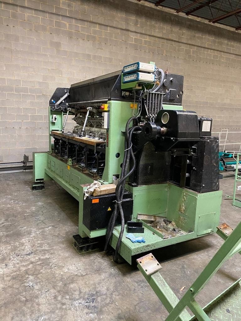 Liba, DG 506, 2003 to 2006, Double Needle Bar Raschel Warp Knitting Machines, 6 Guide Bars, Gauge 16