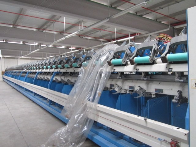 Barmag, Complete Polyester Tire Cord Line, 2007, 4 Spinning Lines, 44 Spinning Positions, 5 Veneuleth Tumble Dryers