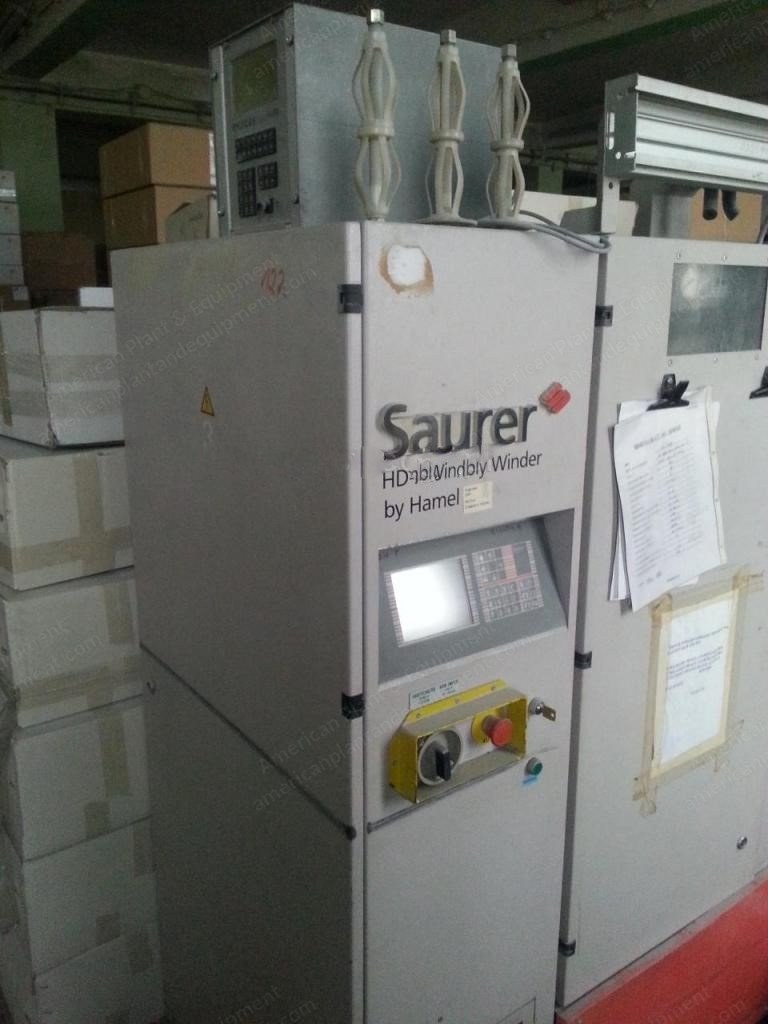 Saurer Hamel, 2020 E, 1997, Cotton Covering Machine, 144 Spindles, 30 kW