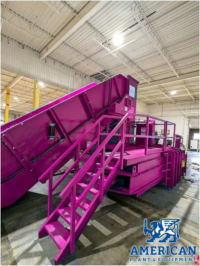 Harris, Wolverine Two-Ram Baler, 41" x 60" Feed Opening, 40HP, 88 Tons Compaction Force