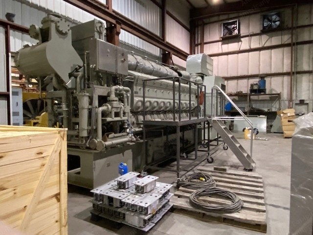 EMD, L20-710 G76-T2, Diesel Generator Set, 2010