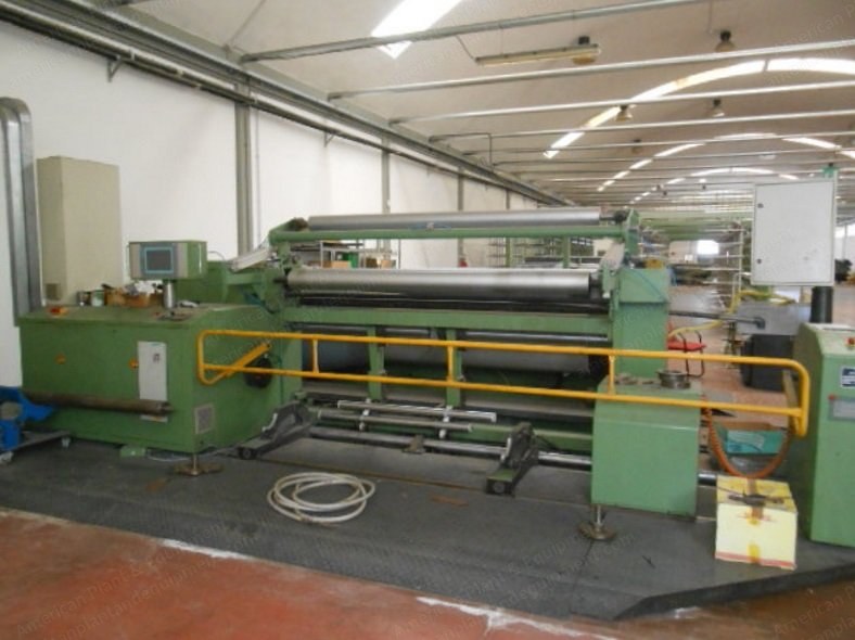 Karl Mayer, Sectional-Direct Warping Machine, 1999, 2000mm, 1250 Heads