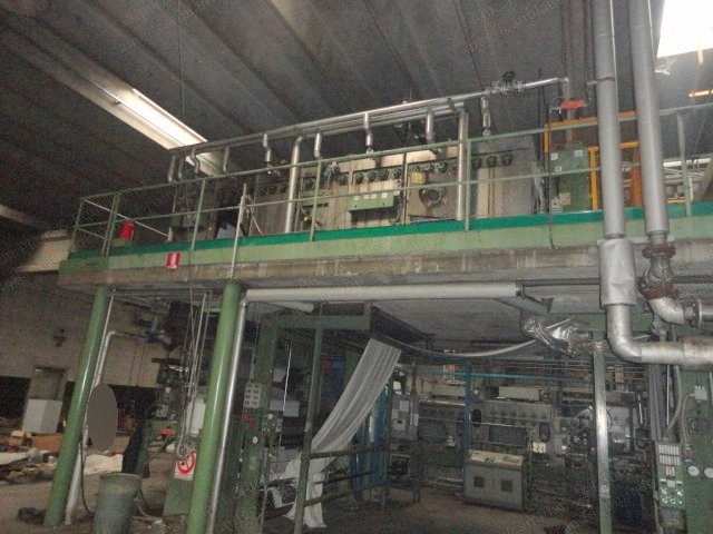 Benninger, Padsteam Dyeing, Washing and Drying Range, 1986, 1800mm, 7 Wash Boxes, 20 Dry Cans