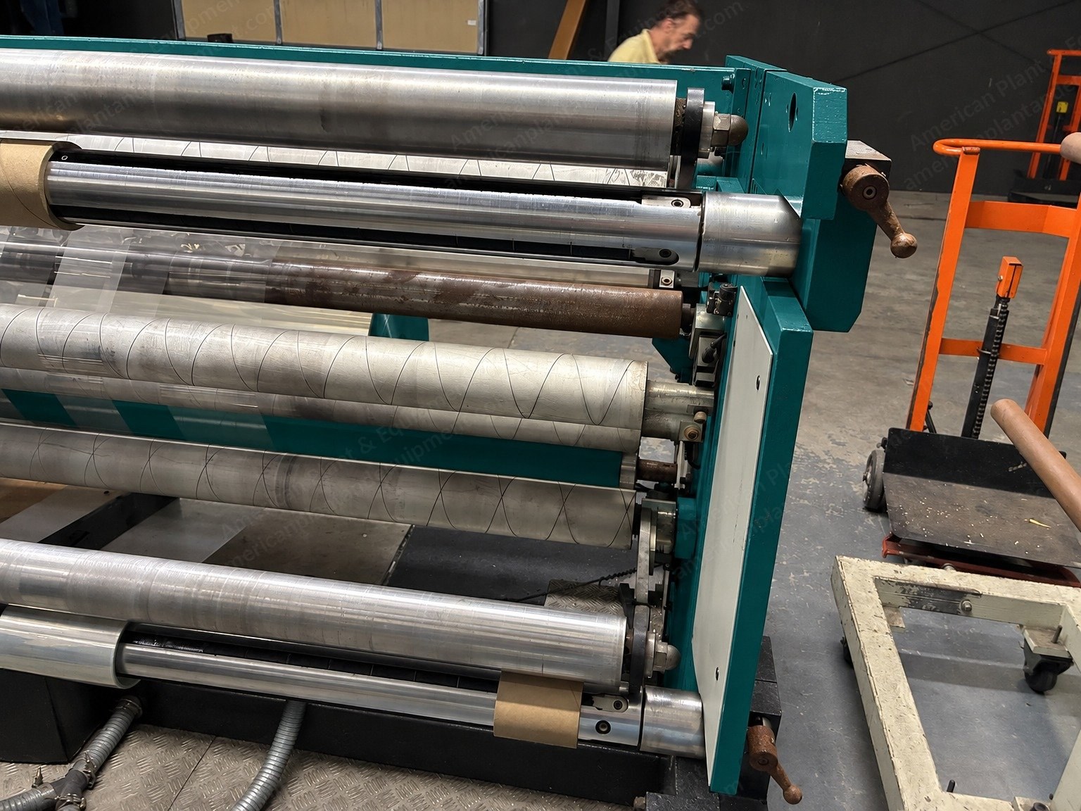 SRC, 480, 1998, Cantilevered Slitter Rewinder, 60 inch Width, Razor and Shear Slitting