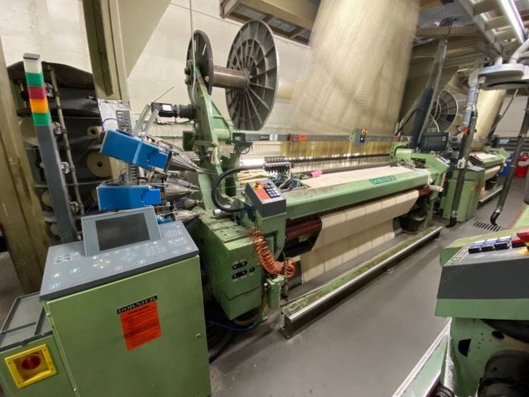 Dornier, LTNF-6/J-300, 2000/2001, Air-Jet Terry Weaving Loom, 3000mm, 6 Colors, Staubli LX1600B Jacquard