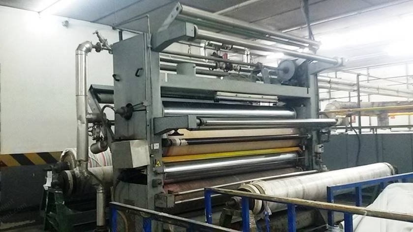 Beta, Calender, 1980s, 3250mm Working Width, 4 Bowls, Steam Heating