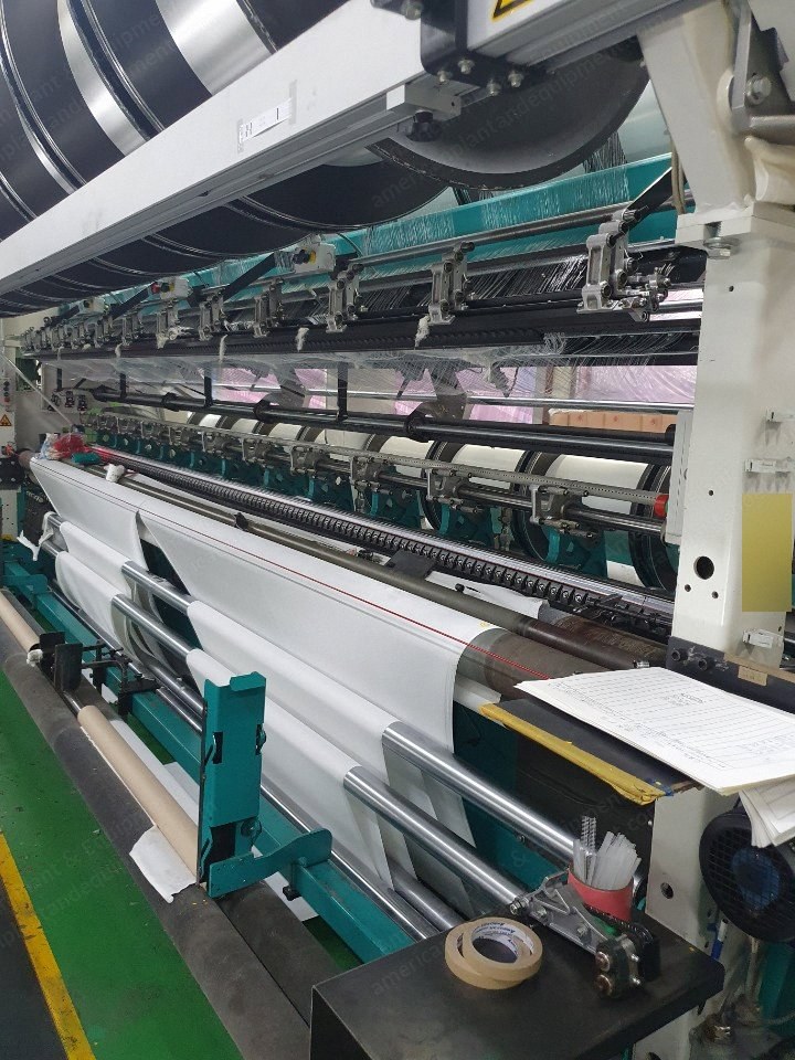 Karl Mayer, HKS3-M, Warp Knitting Machines, Widths 180" and 210", Gauge E28
