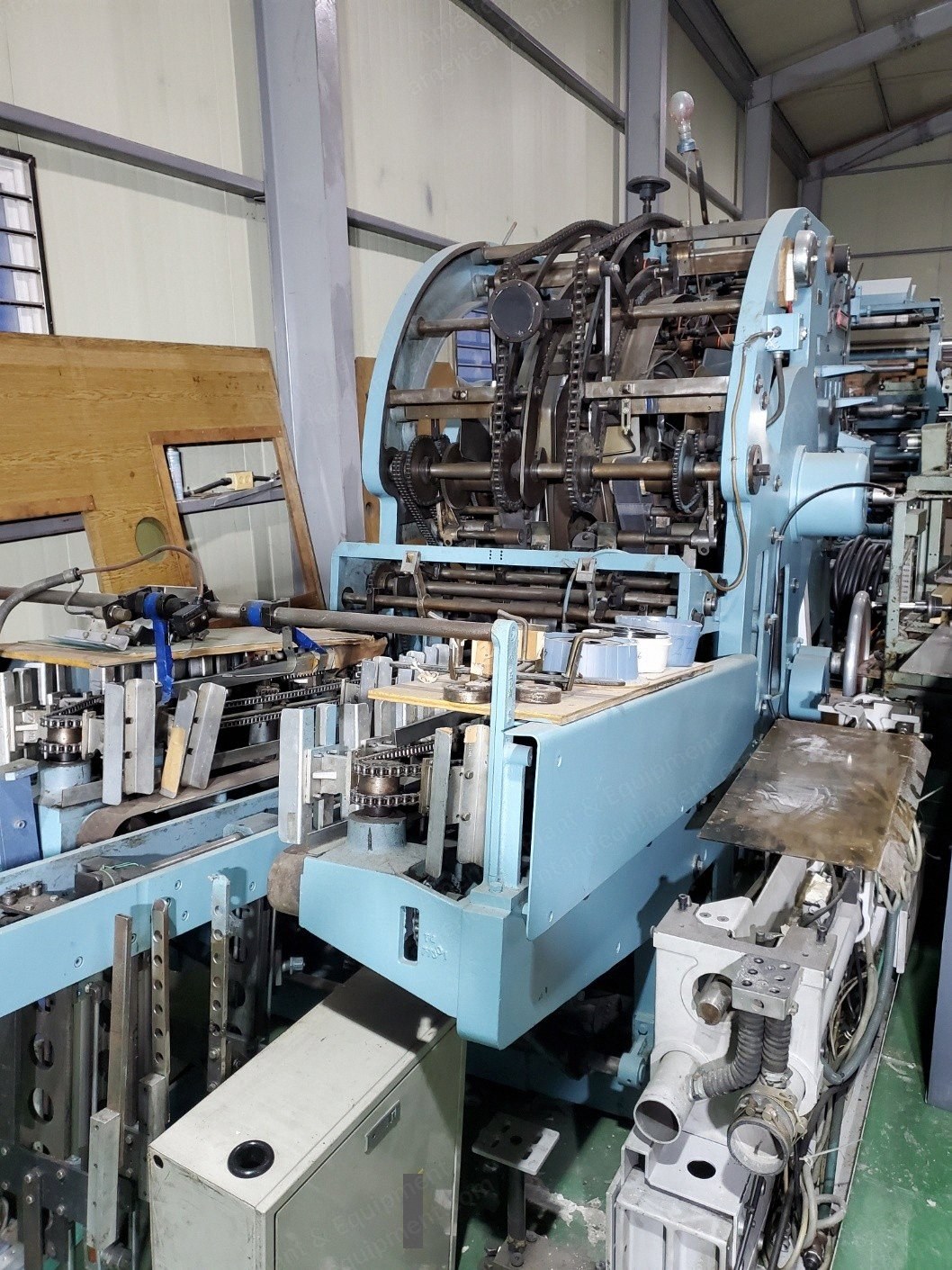 Newlong, 1980, Paper Bag Blockbottom Making Machine, Bag Width up to 260mm, Bottom Width up to 140mm, Roll-Fed