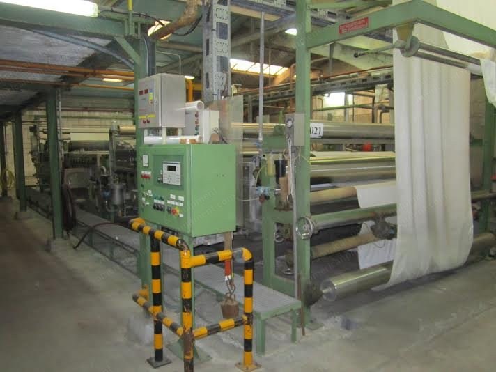 Brugman Continuous Chainless Mercerizing Line, 1992, 3200mm Roller Width
