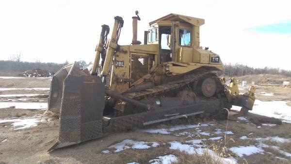 Caterpillar, D8L, 1985, 53Y Series, EROPS, U Blade with Tilt, M/S Ripper