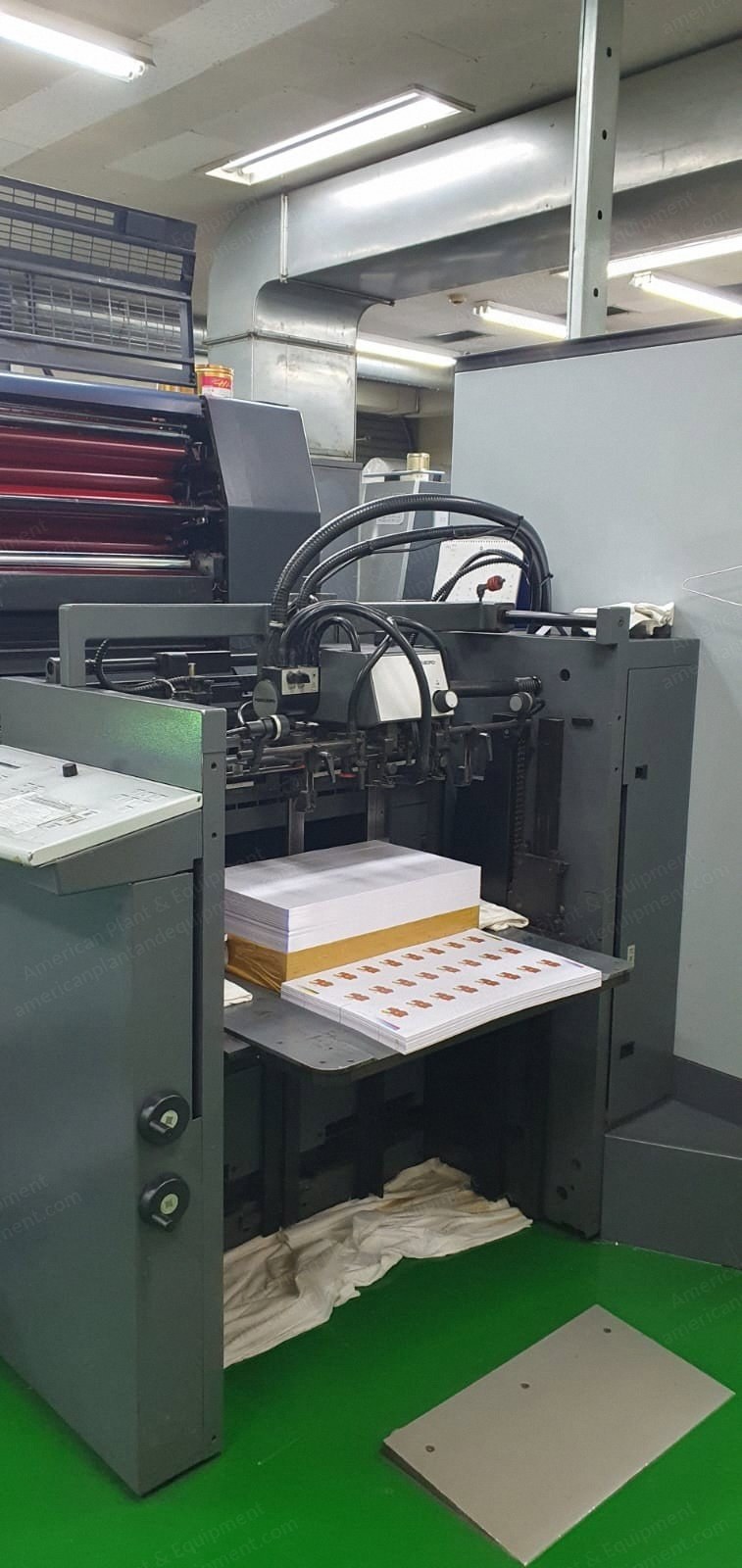 Heidelberg, SM 74-4-L, 2001, 4 Colors, 118mm Impression, CP 2000, 3 UV Lamps