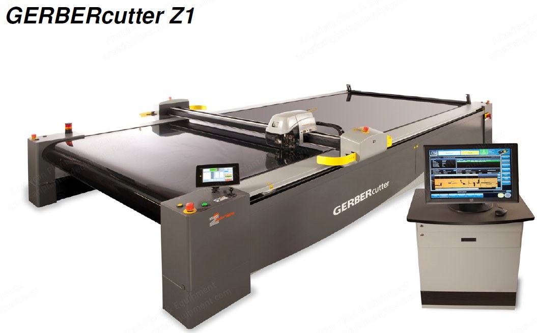 Gerber, Z1, 2013, 2540mm Working Width, Single and Low-Ply Cutting, Entry Feeding Device