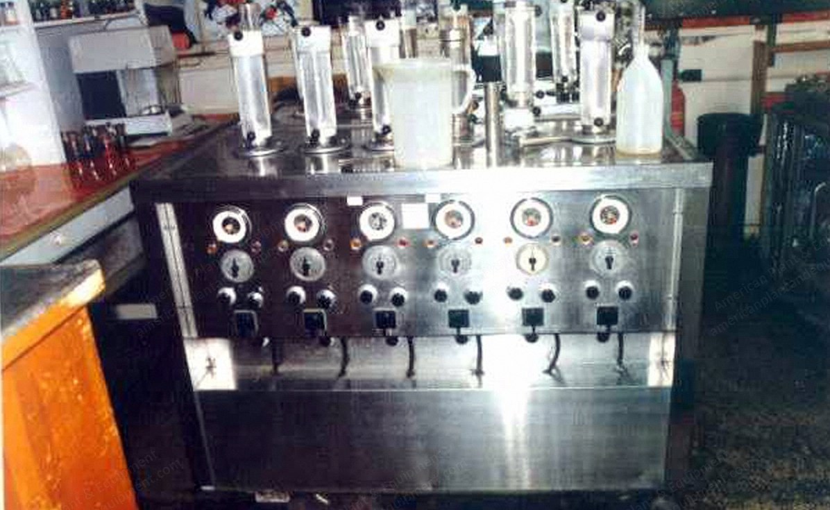 Pretema, Multicolor Lab Dyeing Machine, 1972, 6 Positions, Max Temp 140°C