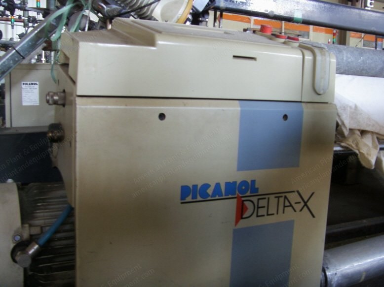 Picanol, Delta-X, 1999, 1900mm Reed Space, 2 Nozzles, 2 Feeders, Staubli Positive Cam