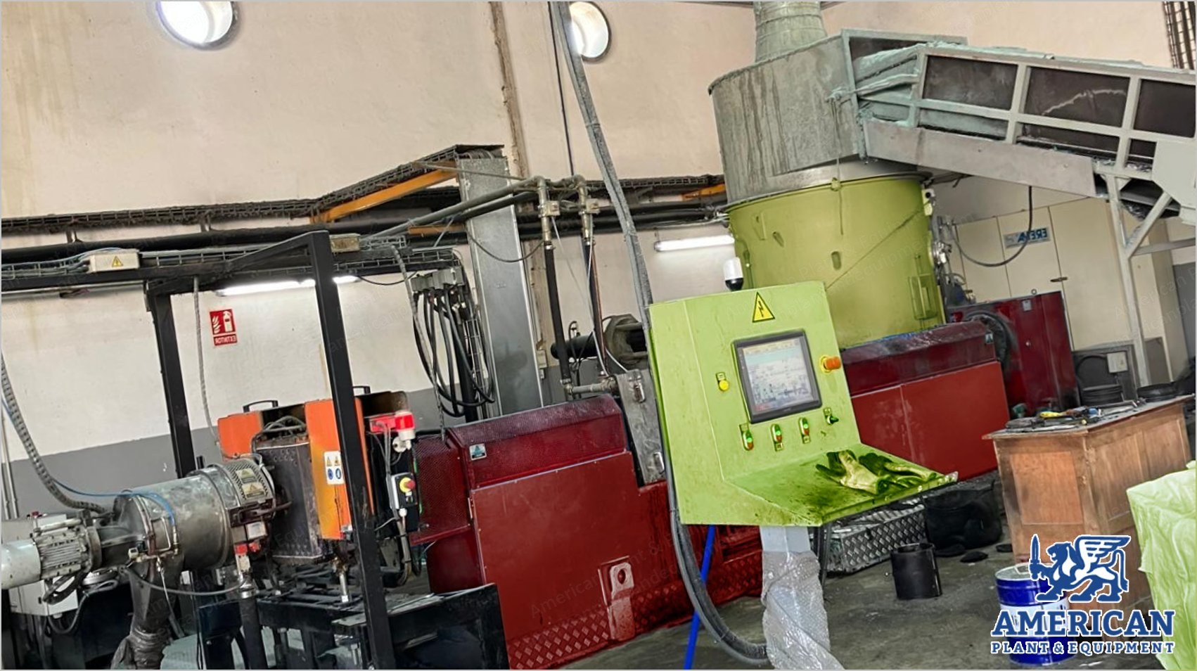 Erema, RM 120 TVE, 2003, 120mm Screw Diameter, 500 kg/h Capacity, Double Degassing