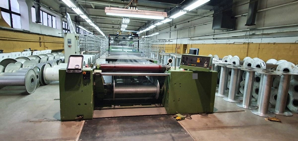 Karl Mayer, DS.50/32 NC-1, 1997, 2x21" or 1x42" Warp Beams, 1200 m/min, 1200 Creel Points