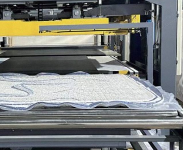 NovaStar, MP211, Fully Automatic Mattress Compression Machine, 100T Pressure, 2200x2100mm Max Mattress Size