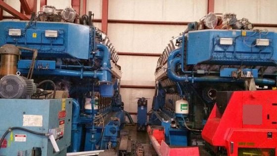 Wartsila, 18V345G, 2001, 5.5 MW, Gas Generator Set