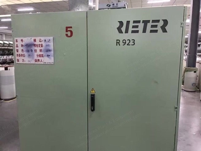 Rieter, 923, 2013, 400 Rotors, 54mm Diameter